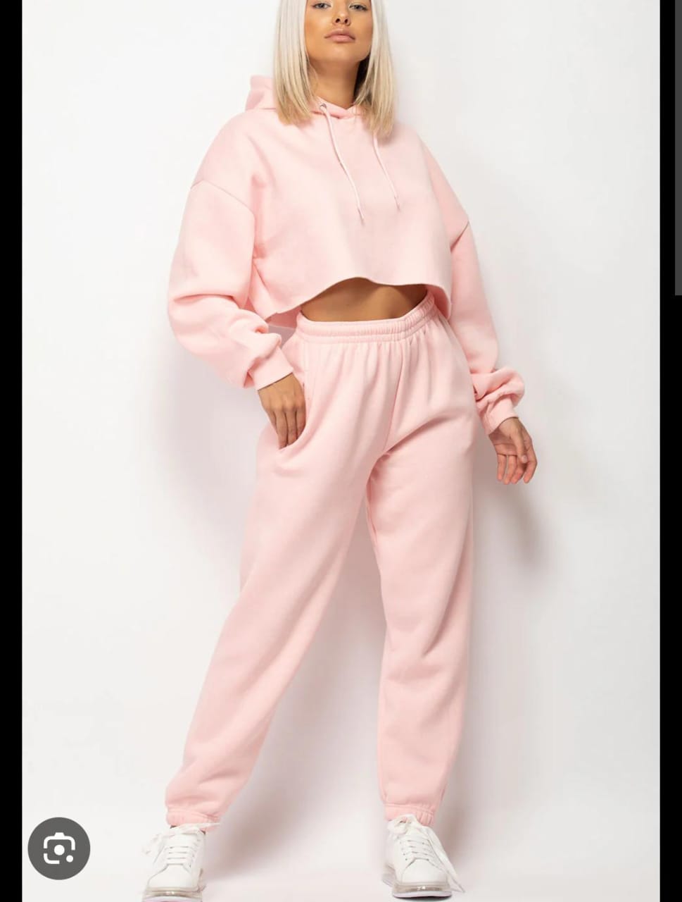 pink sweat set