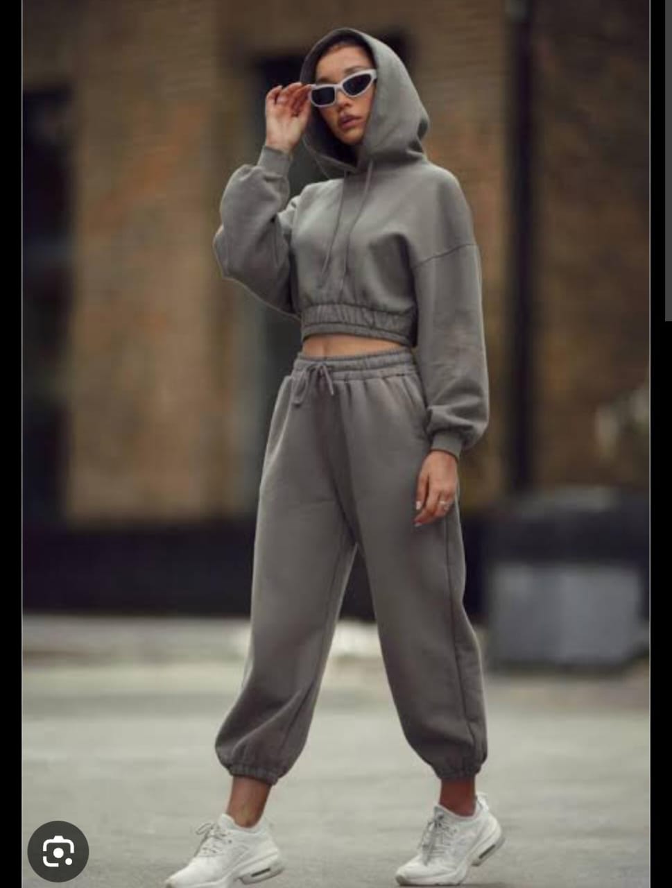 grey sweat set